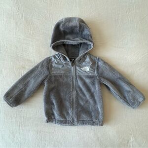 The North Face Fleece Zip Sweater Hooded Jacket Toddler Baby 12-18m Oso Hoodie